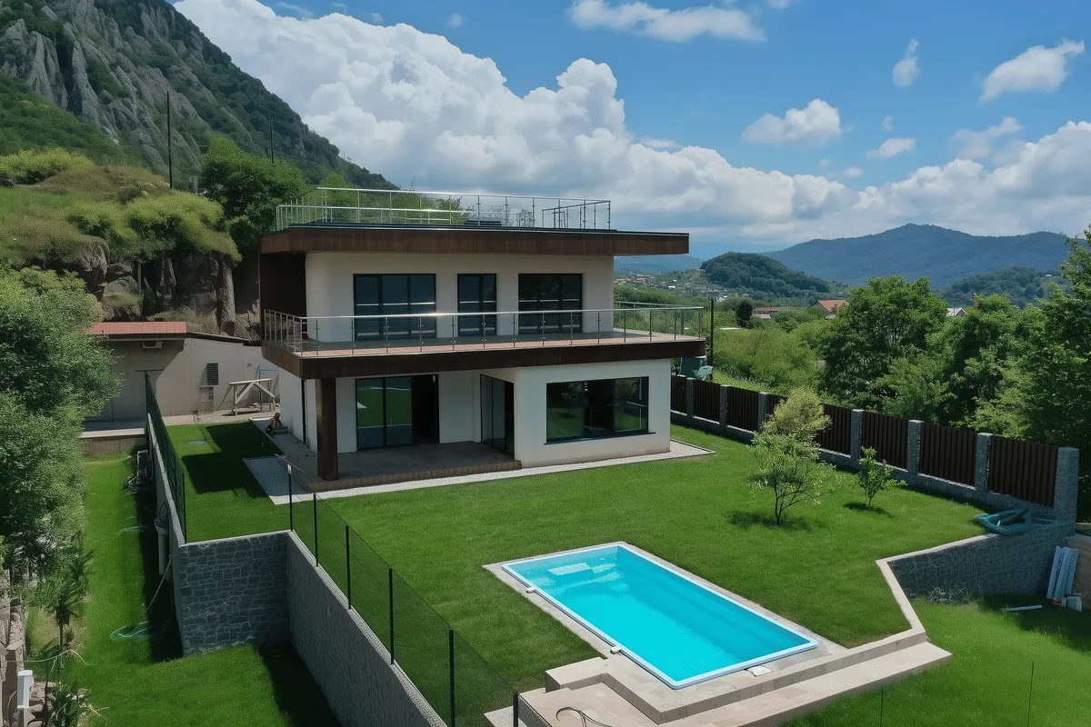 Композитный бассейн Laguna 6 — визуализация в Уфе