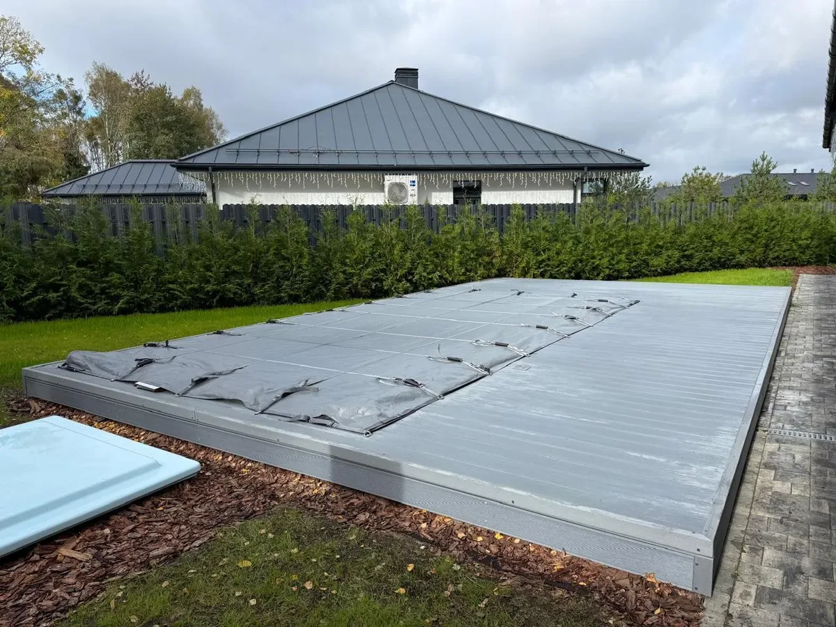 Покрывало Laguna Cover Mesh — установка в Уфе