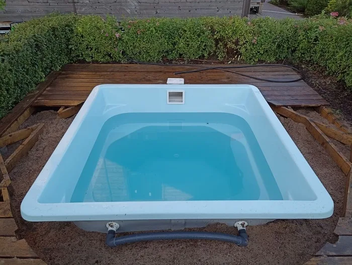 Композитная купель Laguna 2 — установка в Уфе