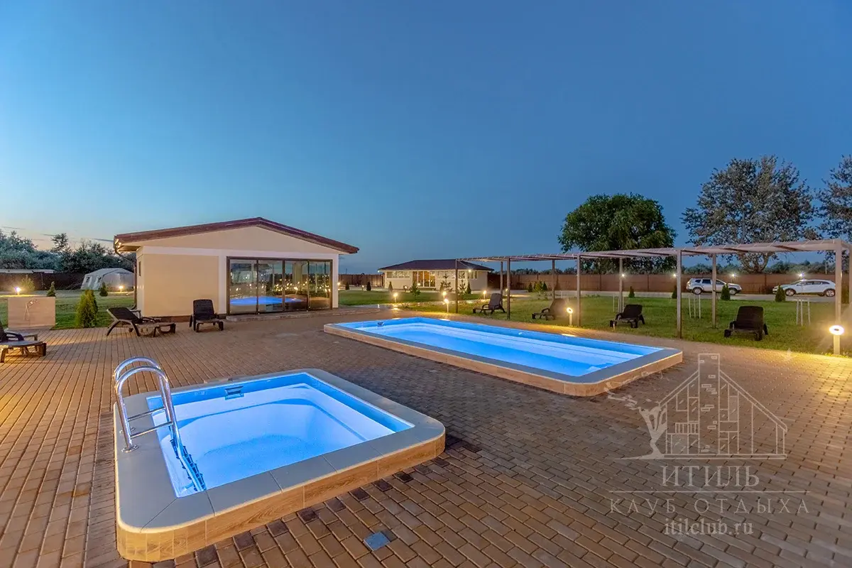 Композитная купель Laguna 3 — установка в Уфе